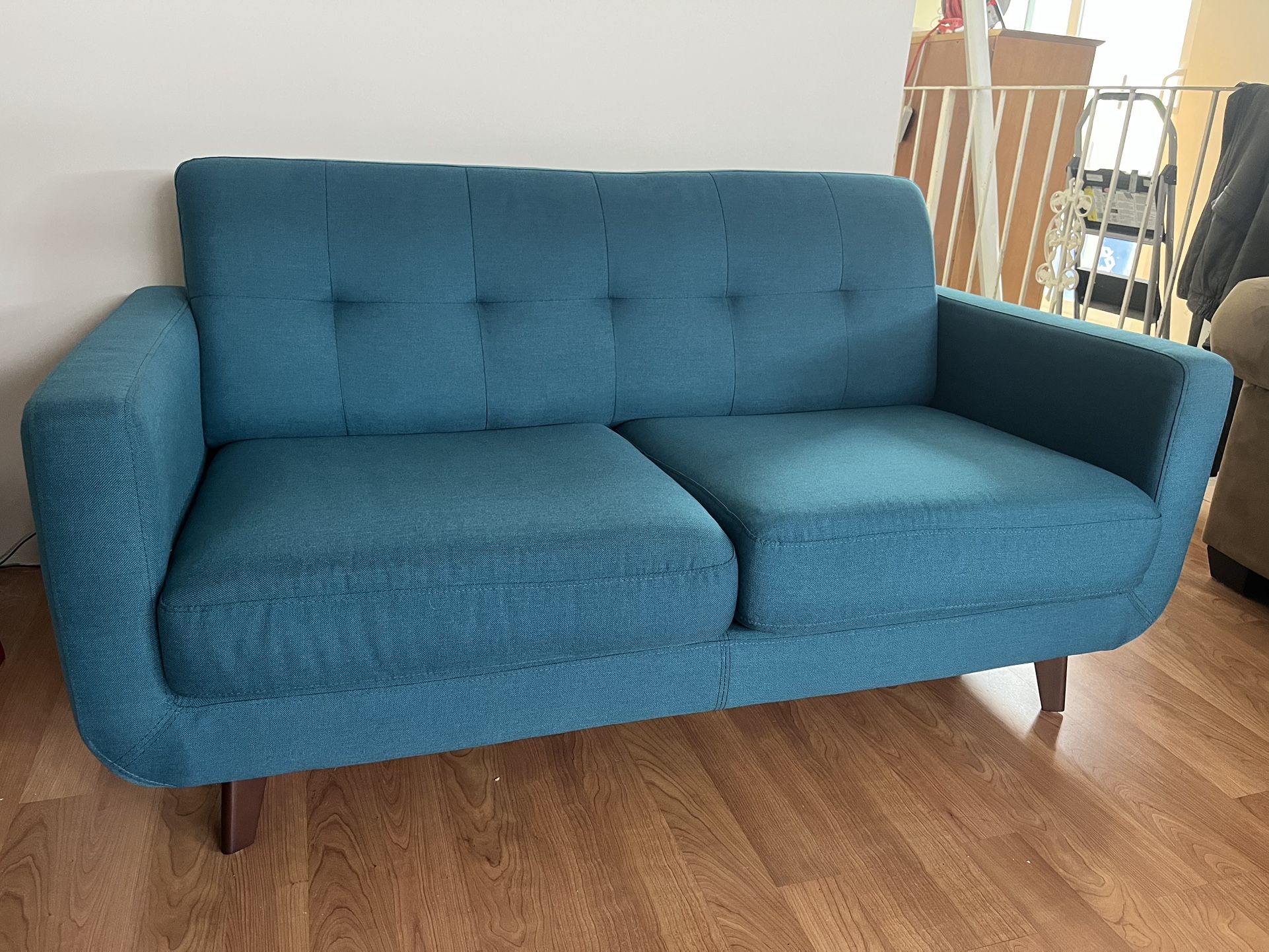Modern Teal Sofa