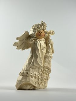 Angel with Wings for any Occasion. Resin 9” Tall. Beautiful Details! 