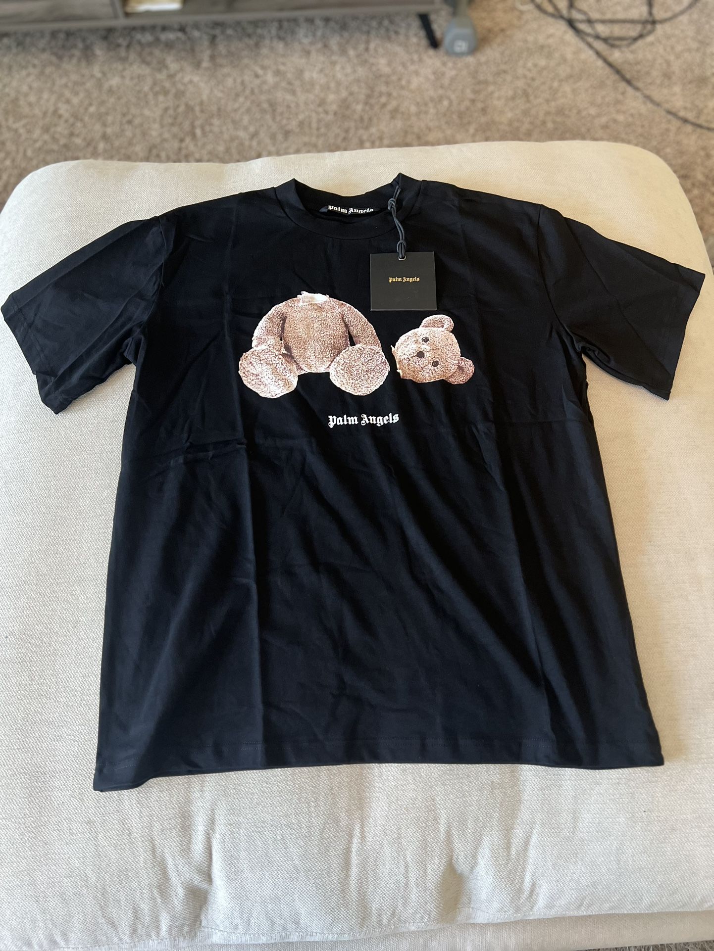 Black Palm Angels Teddy Bear T Shirt