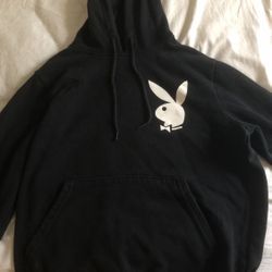 Black Playboy Hoodie