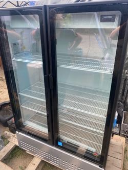 Commercial Two Door Reach in Cooler/Refridgerator