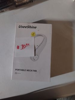 Neck fan white