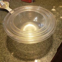 Pyrex Glass Mixing Bowls