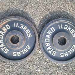 Olympic Plates-25lbs 
Cash or Zelle 