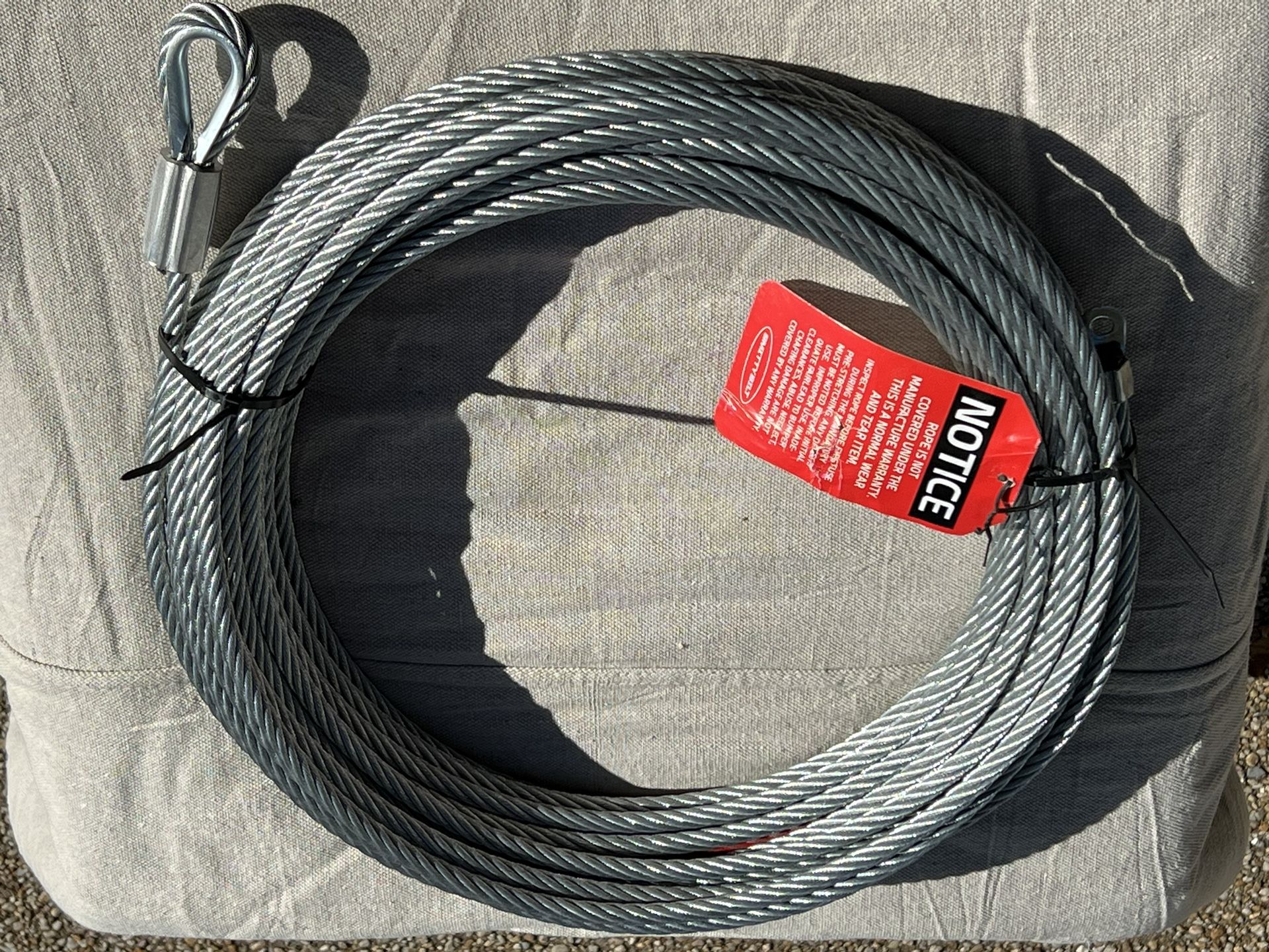 NEW - Winch Cable