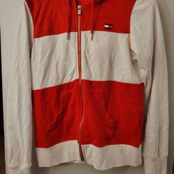 Y2K Vintage Tommy Hilfiger Zip Up Size Medium 