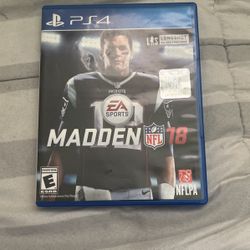 Madden 18 PS4