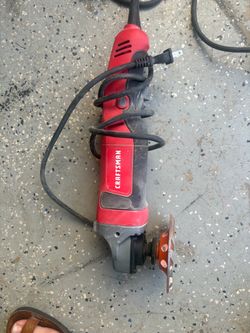 Craftsman cord grinder