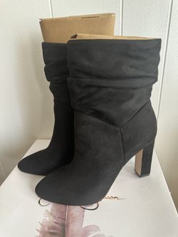 New Jessica Simpson Black Heeled Booties