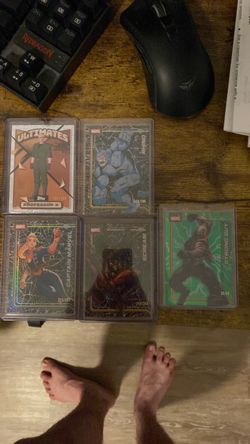 Marvel trading cards