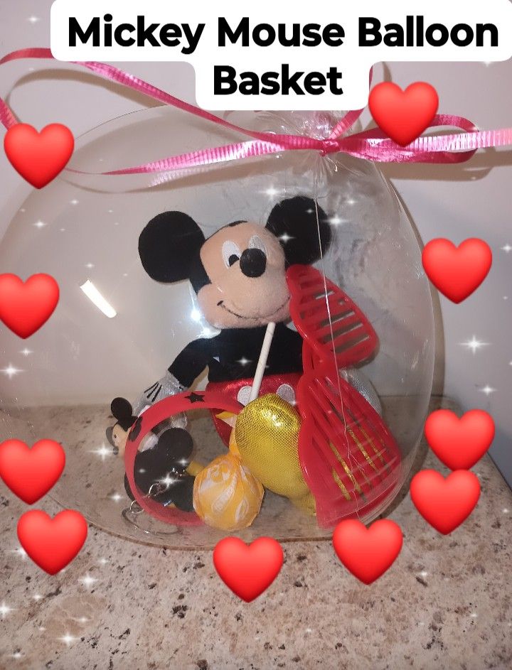Mickey Mouse Balloon Basket 