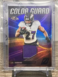 2023 J.K. Dobbins Zenith Color Guard Patch