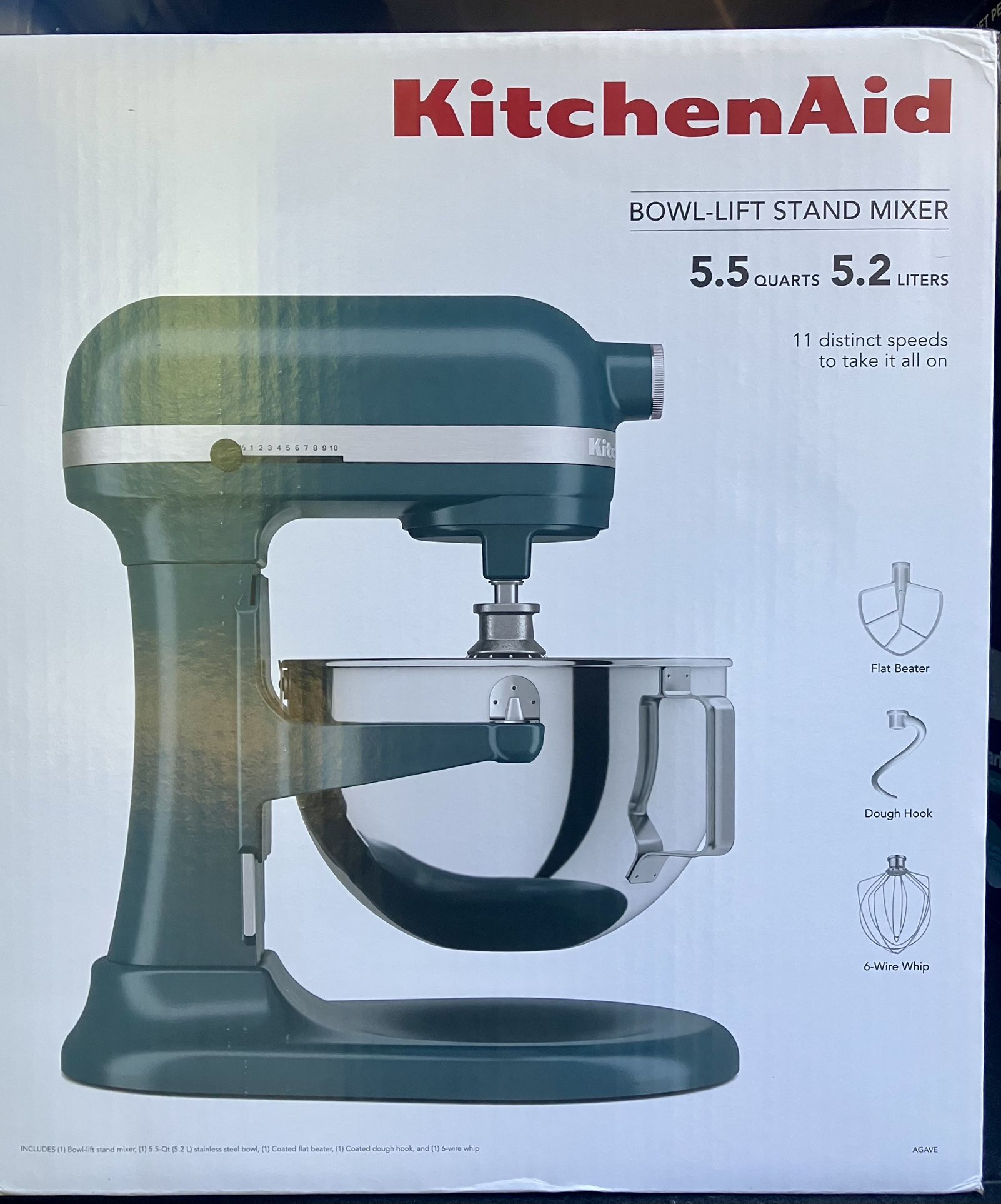 KitchenAid - Bowl-Lift Stand Mixer 5.5qt