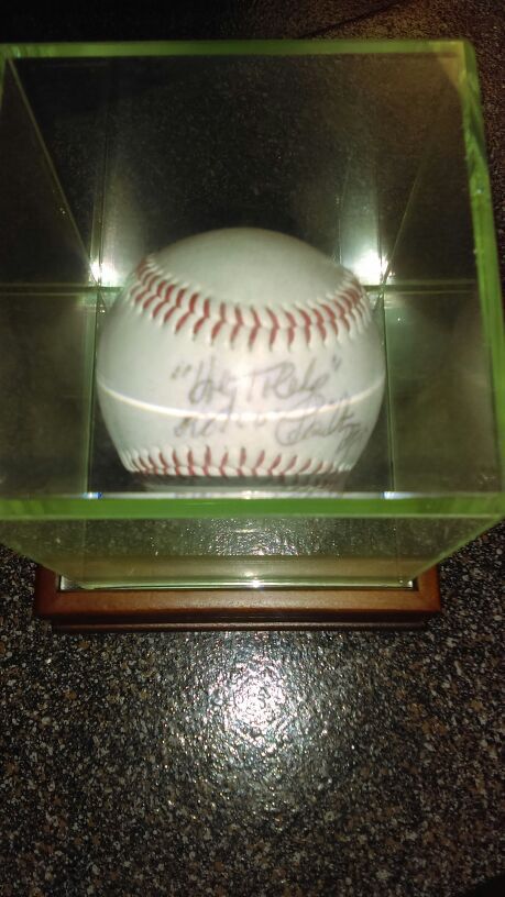 Milo Hamilton, " Holy Toledo" autograph baseball