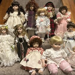 $5 Each Porcelain Dolls