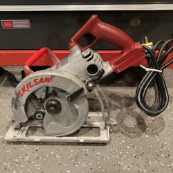 Skilsaw Mag 77 Worm Drive 7-1/4”. Magnesium 