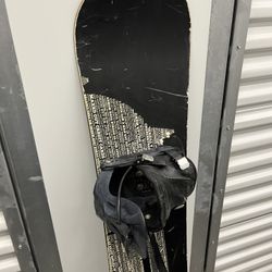 Stepchild Snowboard With Bindings