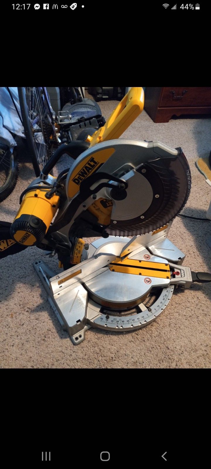 Dewalt Mitersaw 12