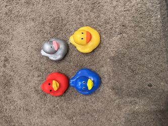 rubber ducks