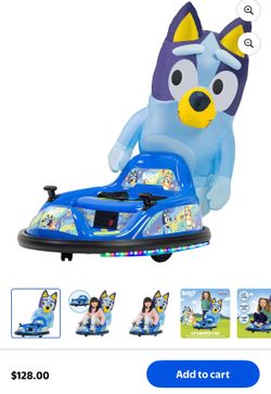 Bluey Bumper Car
