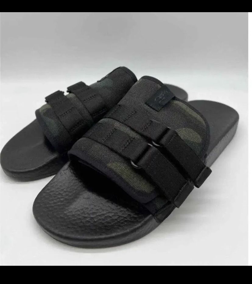 NEW Polo Ralph Lauren Sandals Utility Mesh Camo Slides Men's new