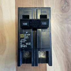 Square D Homeline 100Amp 2-pole Circuit Breaker HOM2100