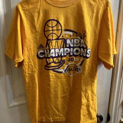 La Lakers Championship T Shirt (Kobe ) Men’s Medium