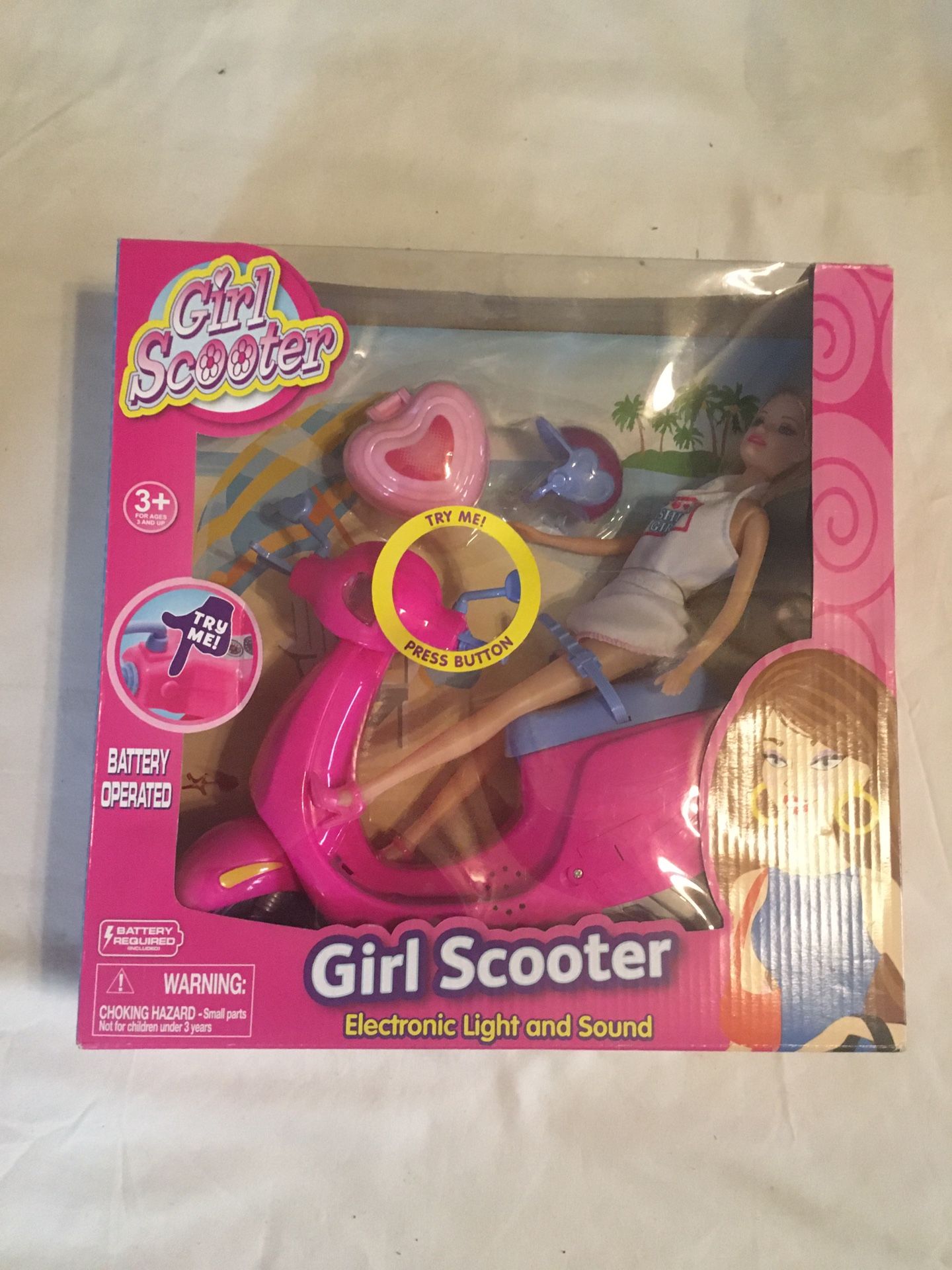Girl Scooter