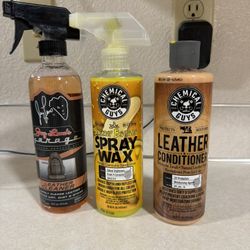Chemical Guys/jayleno Interior Leather Cleaner And Conditioner 