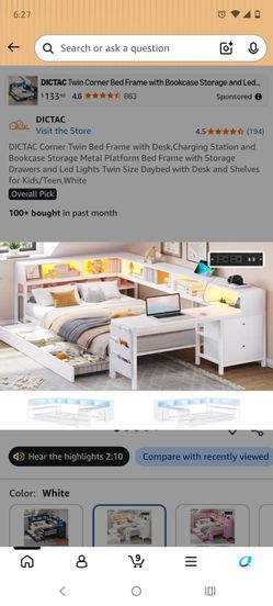 2 Twin bed frames