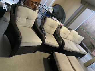 Backyard furniture set