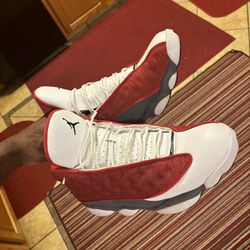 Jordan Retro 13’s Red Flint Grey Men Size 10.5 