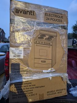 Avanti Stove New