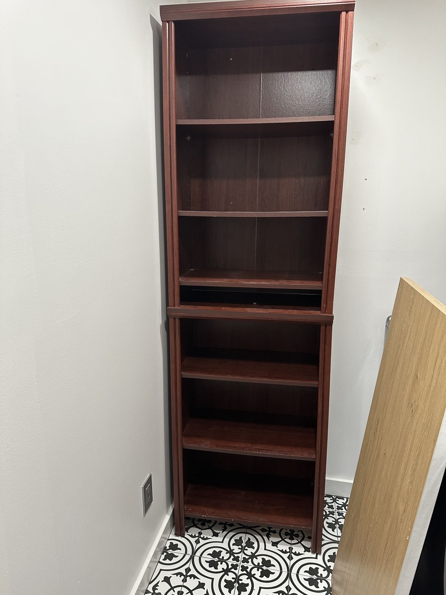 $10 Mahogany Color Shelves