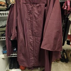 ASU graduation gown For Masters degree