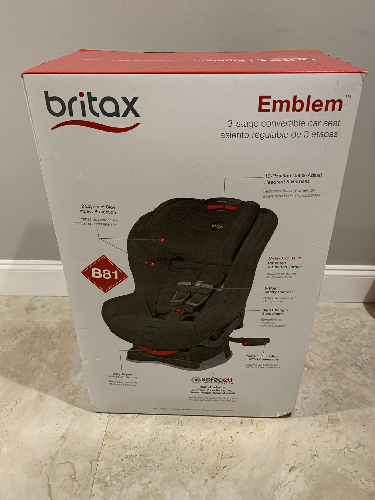 Britax convertible car seat