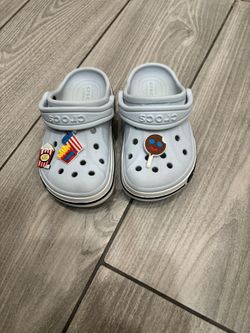 Blue Toddler Crocs - Size 8t 