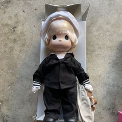 Precious Moment Navy Doll