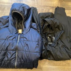 Boys Puffer (Medium) and Windbreaker (X-Large)