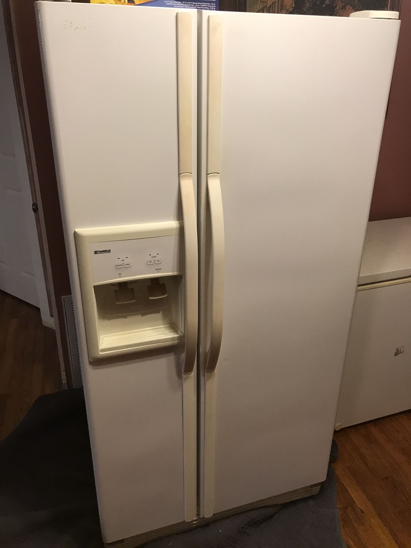 Kenmore side-by-side refrigerator