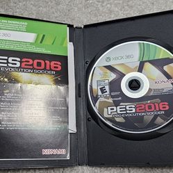 Pro Evolution Soccer 2016 Xbox 360 Game