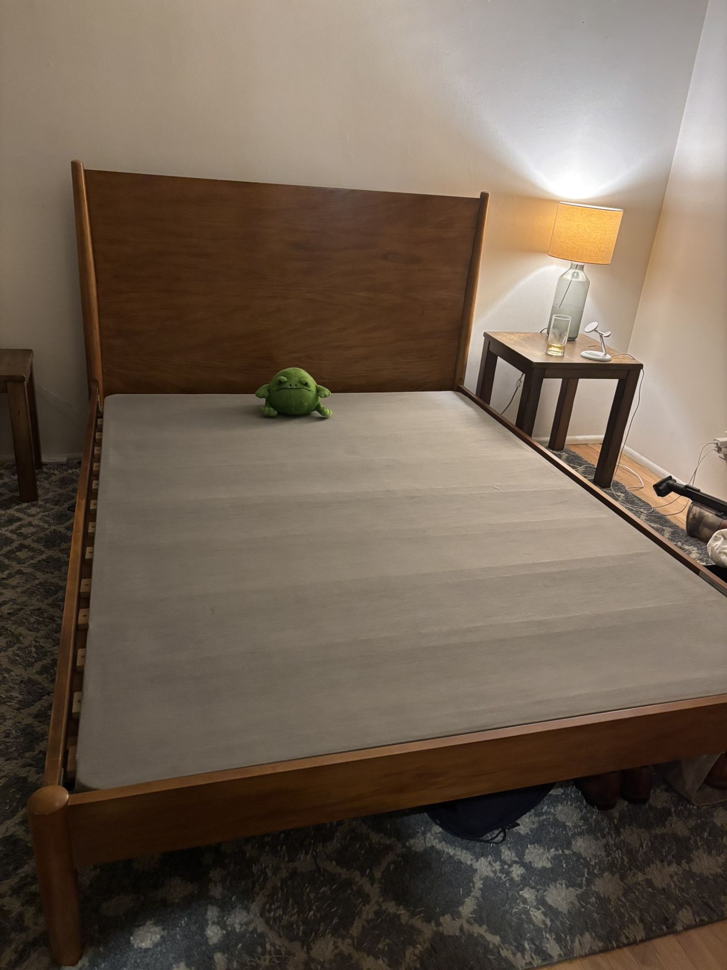 QUEEN BED FRAME - $200