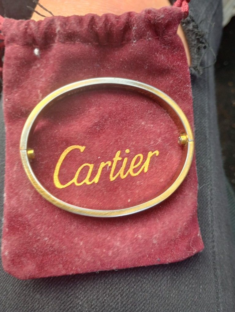 Cartier "Love" Bracelet 18k Yellow Gold