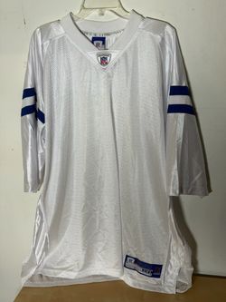 Reebok NFL Equipment Colts Blank Practice Jersey White Blue 3XL Y2K