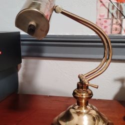 Vintage Brass Lamp 
