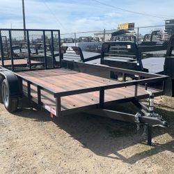 7x14 Utility Trailer By Carson Trailer 
