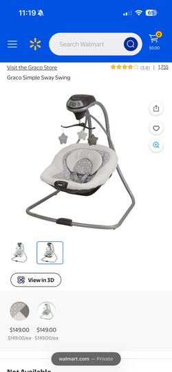 Graco Simple Sway Swing