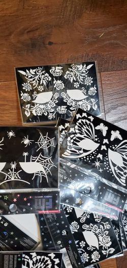 Halloween Last Buys Stencils $1 Ea 