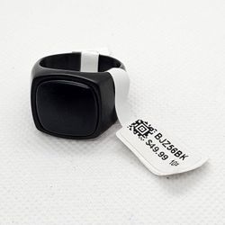All Black matte finish jewelry ring