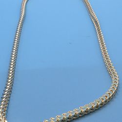 3.5mm Franco Chain 22” Heavy 37g – Clean Gold Finish